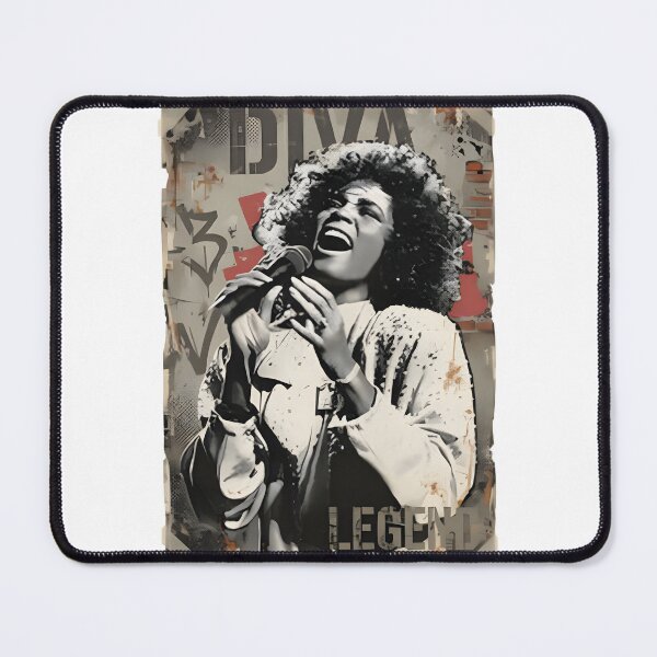 Item preview, 90S R&B Vocal Legend Grunge Aesthetic Vintage Style Retro Music Icon Tribute Art | Best Buy designed and sold by Mokapro.