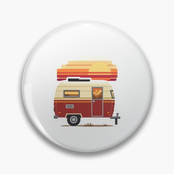 Item preview, Retro Sunset Camper designed and sold by One More Run.