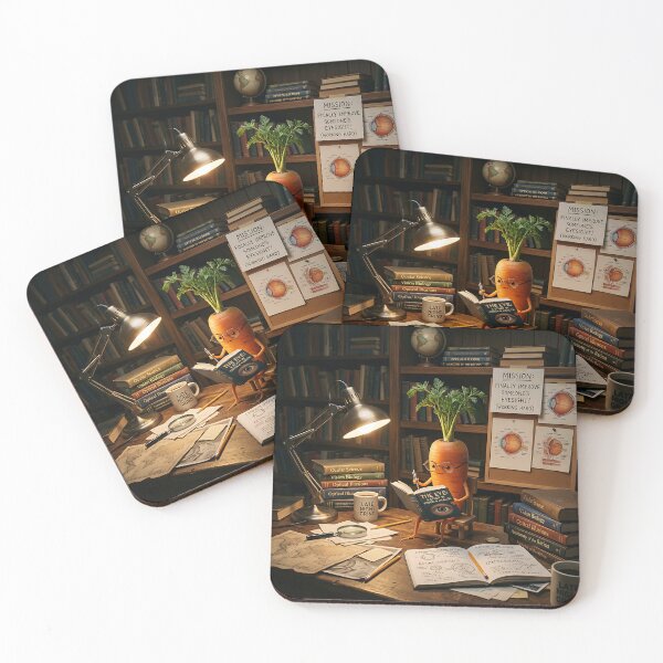 Item preview, Hardworking Carrot Studying Eyesight Late Night Grind designed and sold by Michaelragheb.