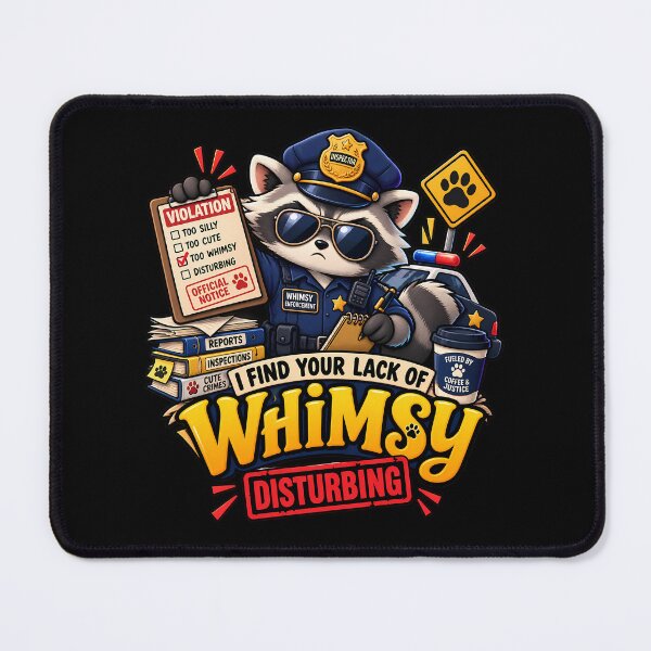 Item preview, I Find Your Lack of Whimsy Disturbing Funny Whimsical Design designed and sold by DarkRelicStudio.
