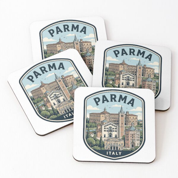 Artikelvorschau, Parma Italien Vintage Reiseemblem entworfen und verkauft von k3rstman1.