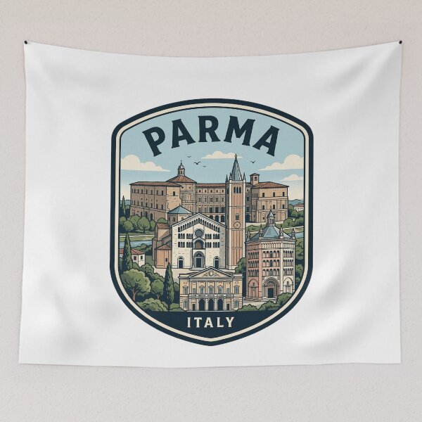Item preview, Parma Italy Vintage Travel Emblem designed and sold by k3rstman1.