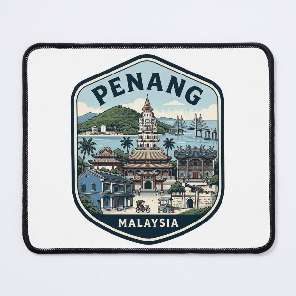 Item preview, Penang Malaysia Vintage Travel Badge designed and sold by k3rstman1.