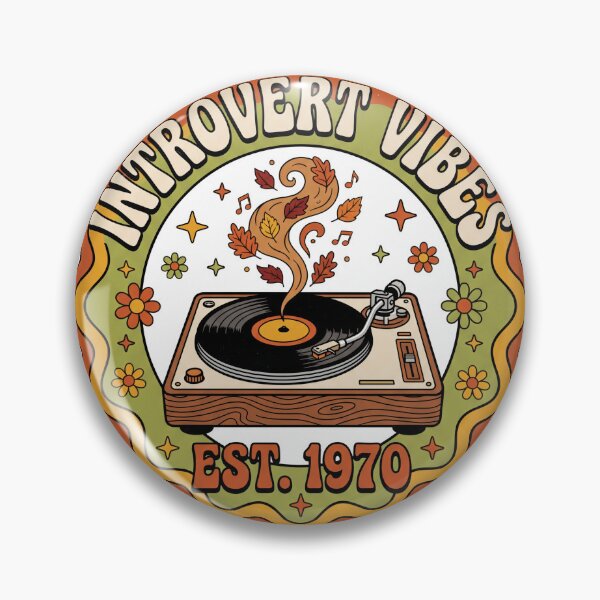 Artikelvorschau, Introvert Vibes Gegründet 1970 entworfen und verkauft von SignumShop.