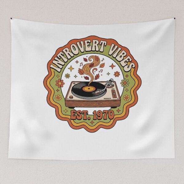 Item preview, Introvert Vibes Est 1970 designed and sold by SignumShop.