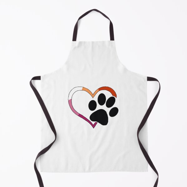 Item preview, lesbian heart paw designed and sold by the-imPAWium.