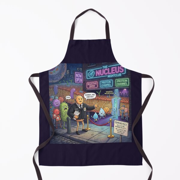 Item preview, Cell Membrane Bouncer Nucleus Nightclub Biology Meme designed and sold by Michaelragheb.