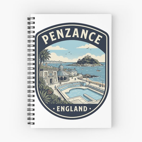 Item preview, Penzance England Jubilee Pool Vintage Travel Badge designed and sold by k3rstman1.