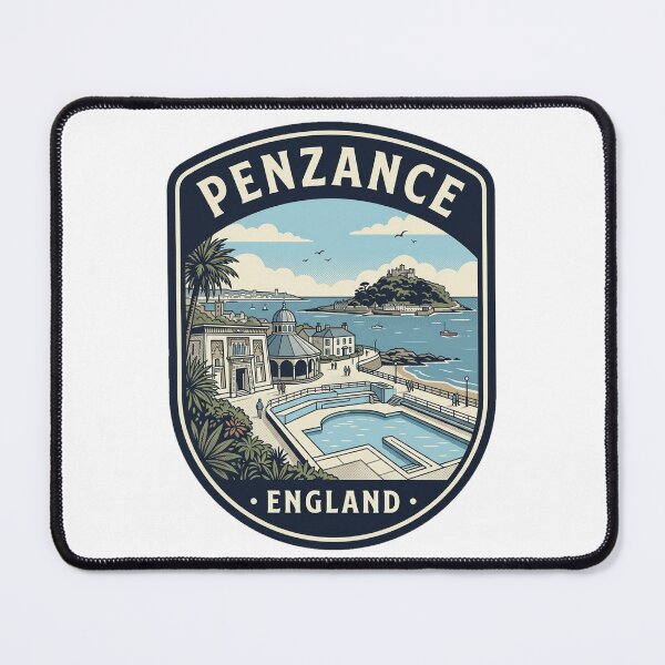 Item preview, Penzance England Jubilee Pool Vintage Travel Badge designed and sold by k3rstman1.