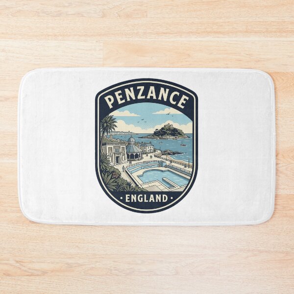 Item preview, Penzance England Jubilee Pool Vintage Travel Badge designed and sold by k3rstman1.
