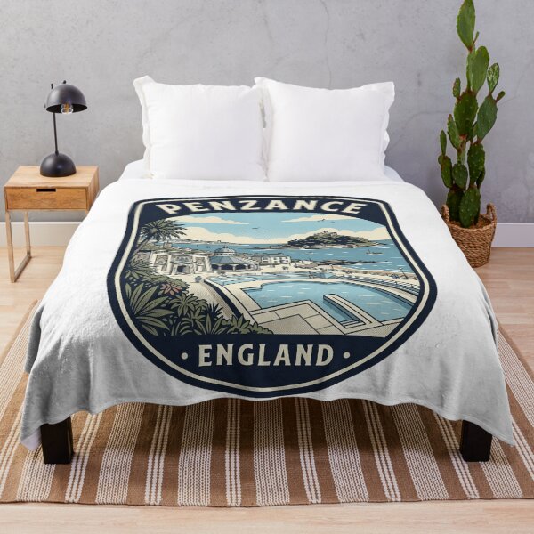 Item preview, Penzance England Jubilee Pool Vintage Travel Badge designed and sold by k3rstman1.
