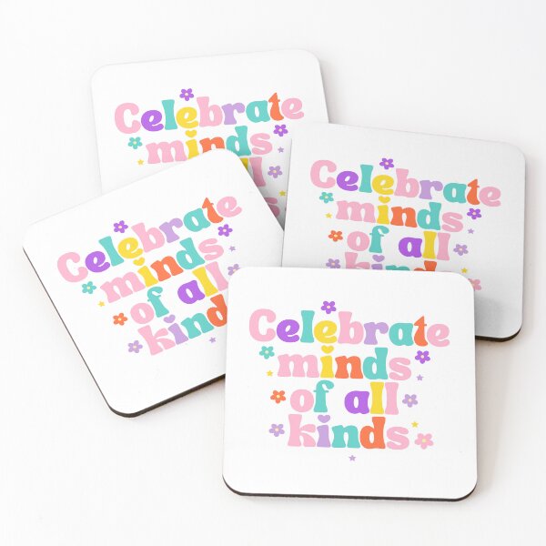 Item preview, Celebrate Minds of All Kinds – Colorful Floral Neurodiversity and Autism Acceptance designed and sold by PalleteCreation.