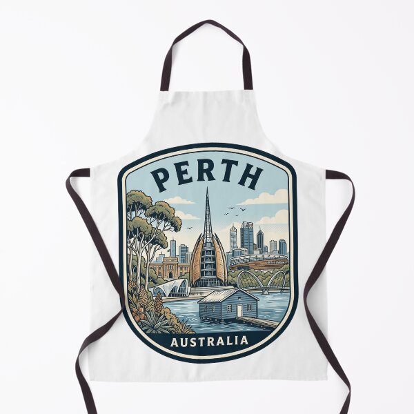 Item preview, Perth Australia Vintage Travel Emblem designed and sold by k3rstman1.
