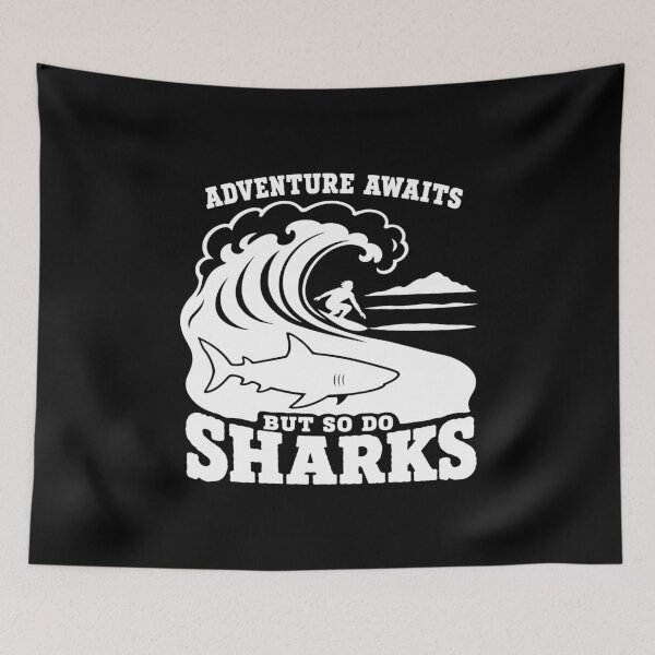 Item preview, Shark Ocean Humor for Swimmers Surfers and Beach Lovers designed and sold by The Junto Shop.