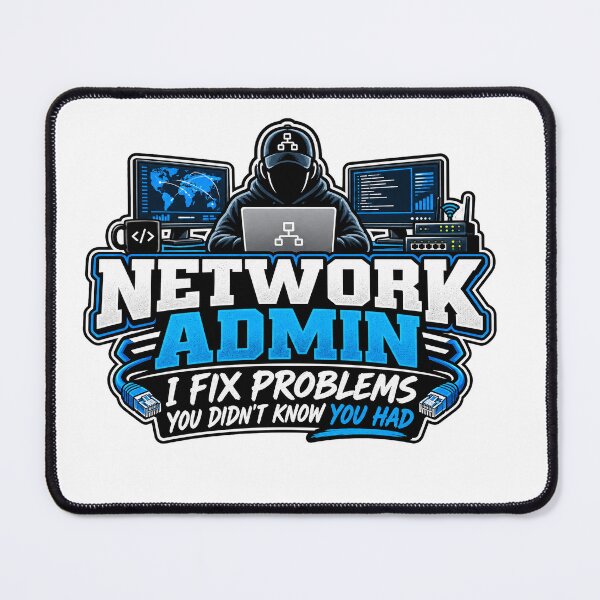 Item preview, Network Admin Problem Solver Humor designed and sold by JDR Tees.