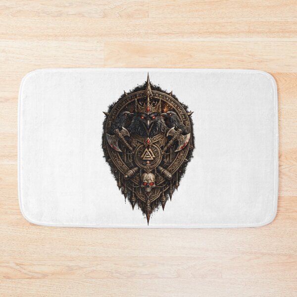 Item preview, Norse Raven Viking Warrior designed and sold by CreativeMindsetLab.