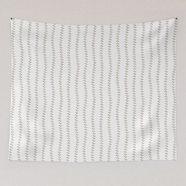 Item preview, Botanical Trail - Warm Beige Woodland designed and sold by Fabricatemyart.