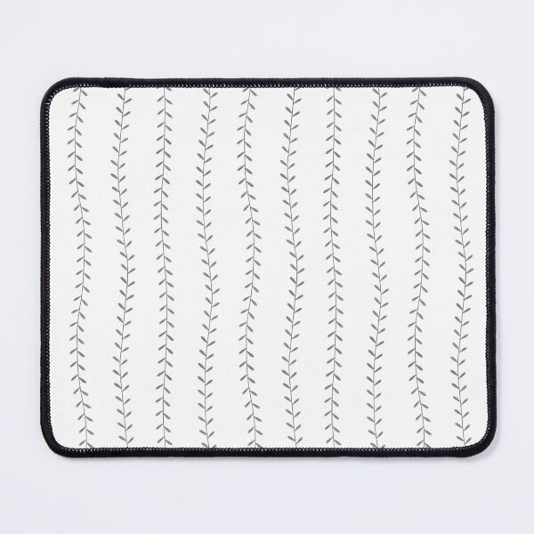 Item preview, Botanical Trail - Black & White designed and sold by Fabricatemyart.
