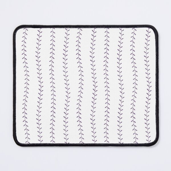 Item preview, Botanical Trail - Lavender Gray designed and sold by Fabricatemyart.