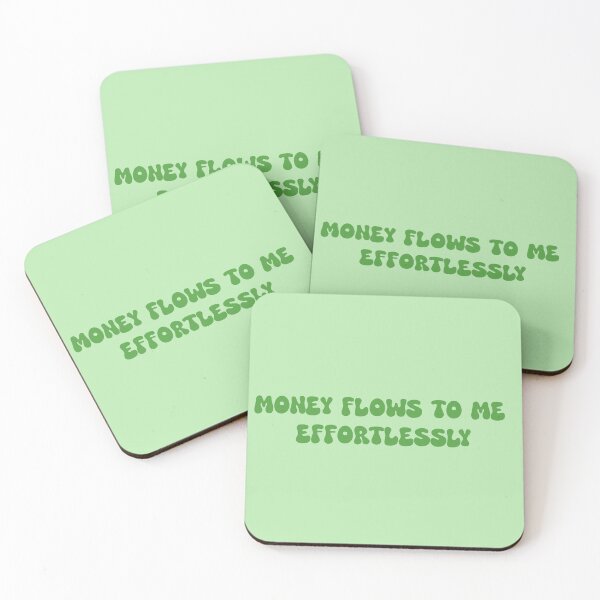Item preview, Money flows to me effortlessly- manifestation  positive affirmation designed and sold by SlimyFish.