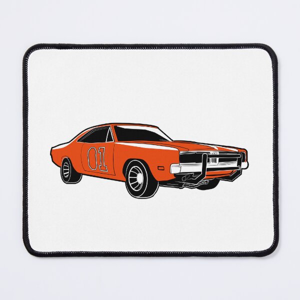 Item preview, Classic orange muscle car charger draw designed and sold by Encared.