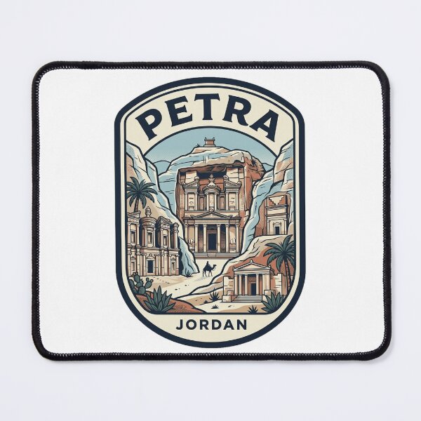 Item preview, Petra Jordan Vintage Travel Badge designed and sold by k3rstman1.