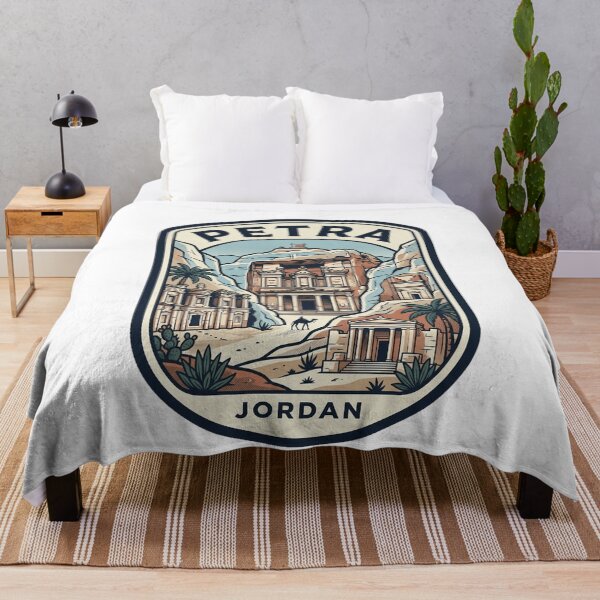 Item preview, Petra Jordan Vintage Travel Badge designed and sold by k3rstman1.