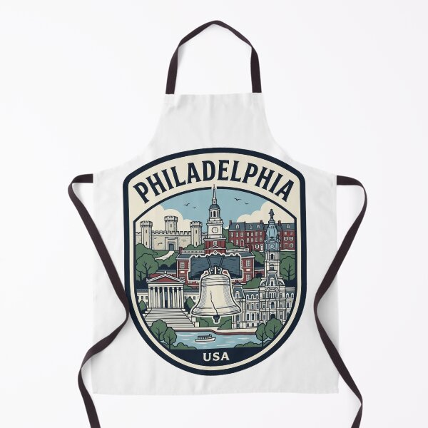 Item preview, Vintage Philadelphia Pennsylvania Liberty Bell Skyline designed and sold by k3rstman1.