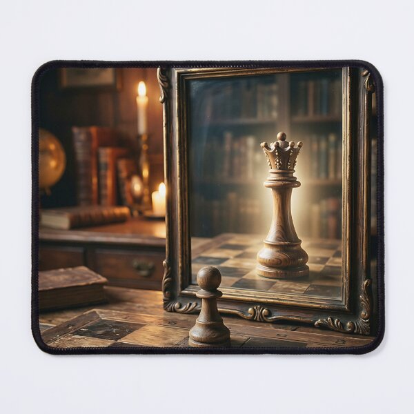 Item preview, Chess Pawn Seeing Queen Self Confidence Motivation designed and sold by Michaelragheb.