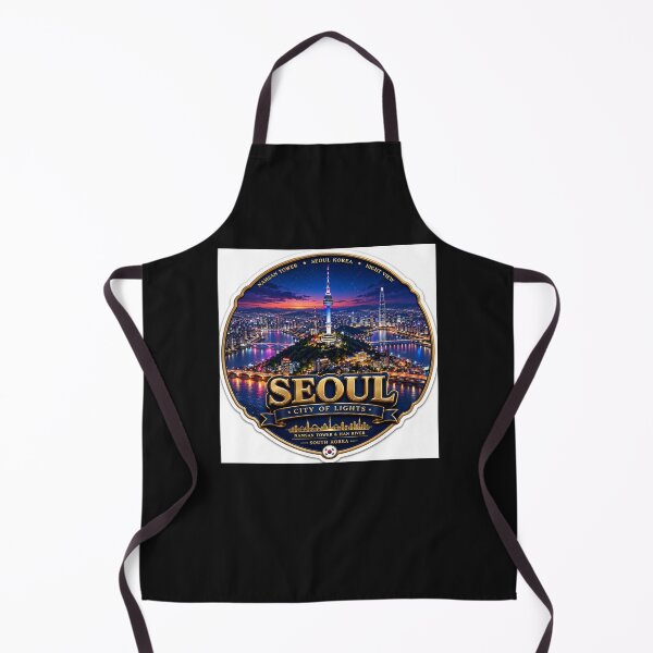 Item preview, Namsan Tower Seoul Night Skyline designed and sold by PaintMeWorld.