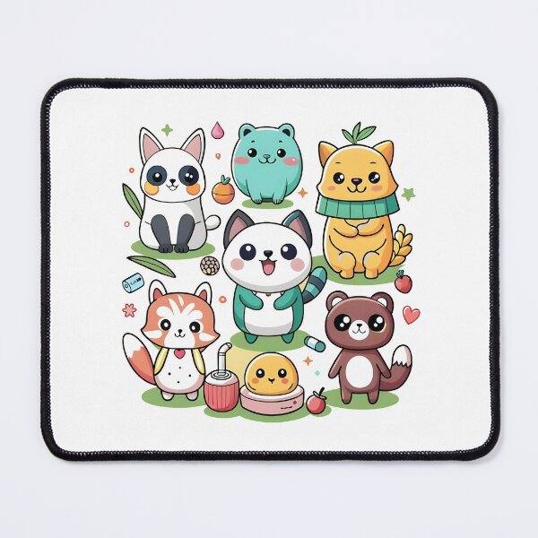 Item preview, Adorably Cute Kawaii Animal Sticker Collection designed and sold by arjonrasikmuna.