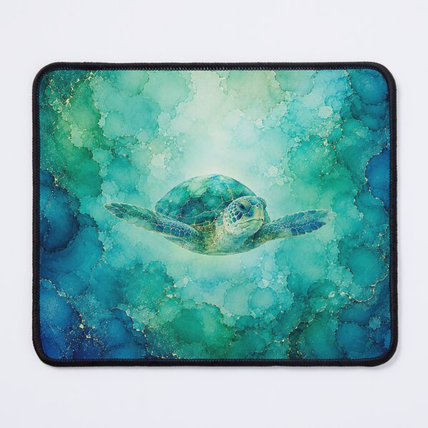 Item preview, Turquoise Ocean Turtle designed and sold by PurrfectWhisper.