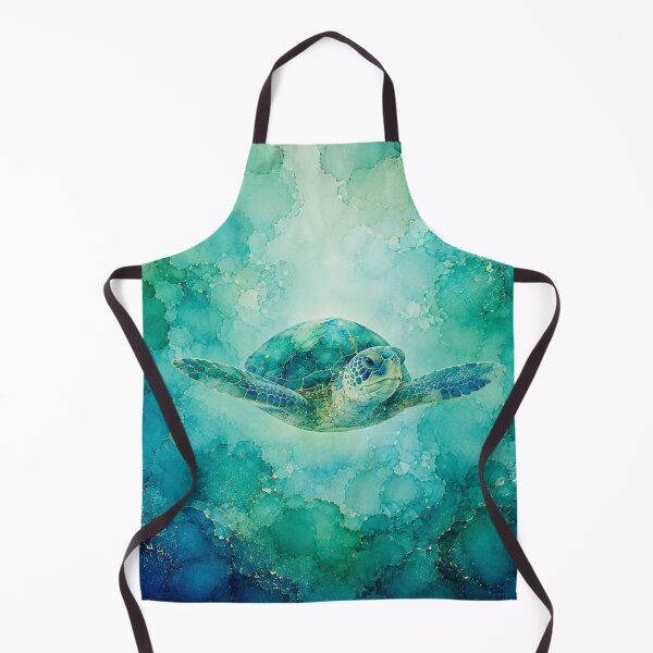 Item preview, Turquoise Ocean Turtle designed and sold by PurrfectWhisper.
