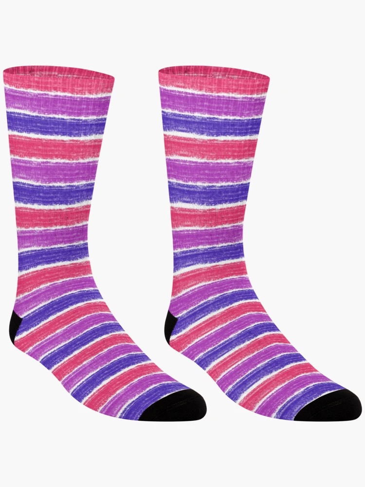 Thumbnail 3 of 5, Socks, Simple Bi designed and sold by JadedWolves.