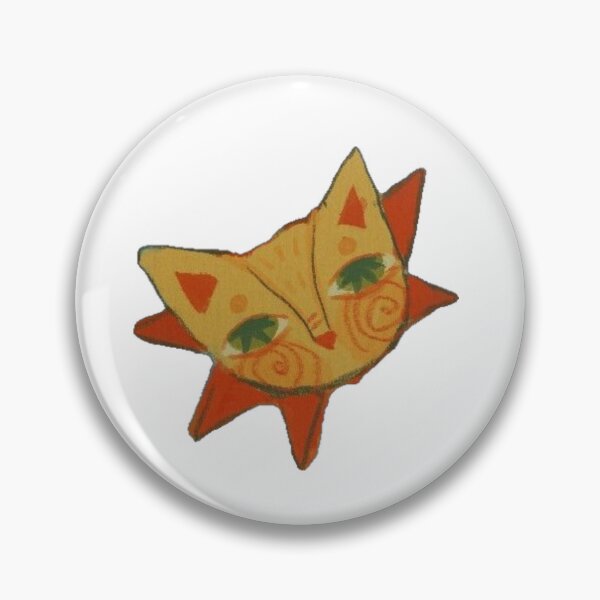 Item preview, Cool Alternative Yellow & Red Cat Art designed and sold by zoeyyyrose.