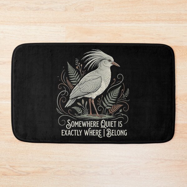 Item preview, Kagu Bird Somewhere Quiet Is Exactly Where I Belong designed and sold by Max Store.