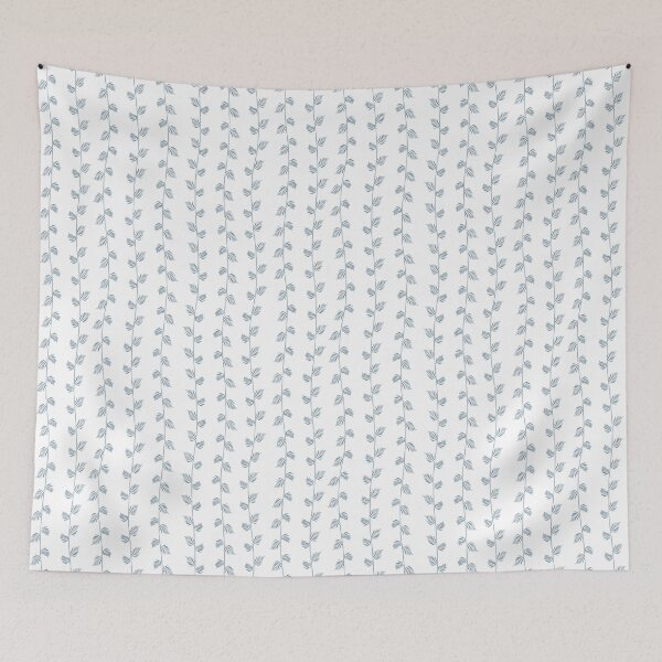 Item preview, Botanic Vein - Slate Aqua  designed and sold by Fabricatemyart.