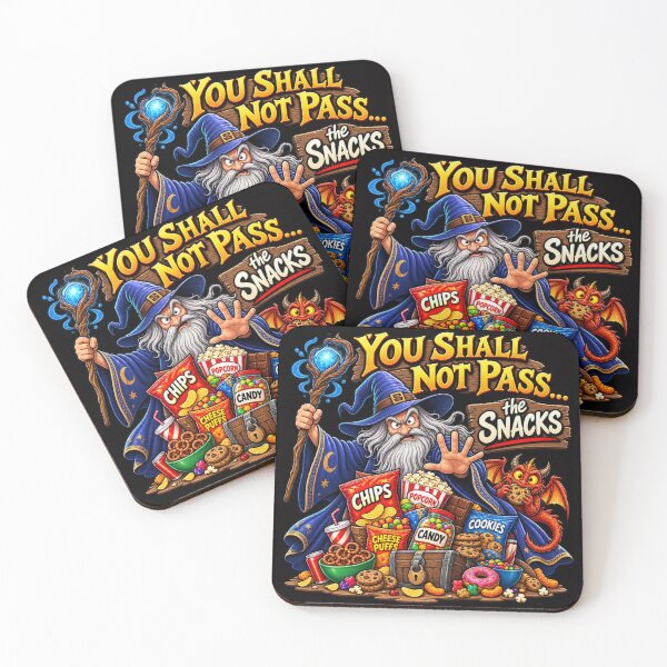 Item preview, You Shall Not Pass the Snacks designed and sold by BluntLines.