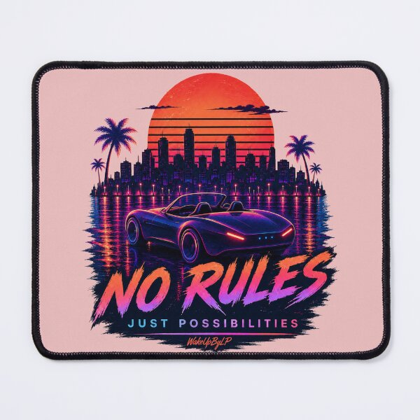 Item preview, No Rules, Just Possibilities – Retro Freedom Drive designed and sold by WakeUpByLP.