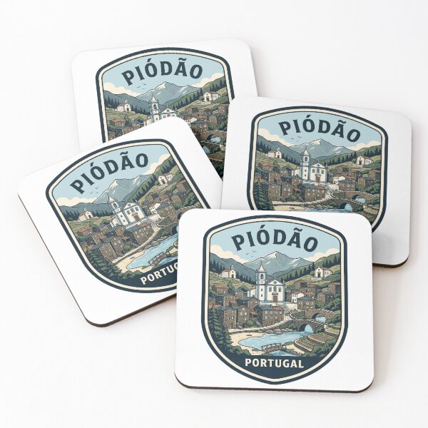 Item preview, Insignia de viaje vintage de Piodao, Portugal, pueblo de esquisto designed and sold by k3rstman1.