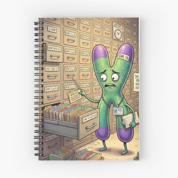 Item preview, Stressed Chromosome Organizing Gene Map Genetics Humor designed and sold by Michaelragheb.