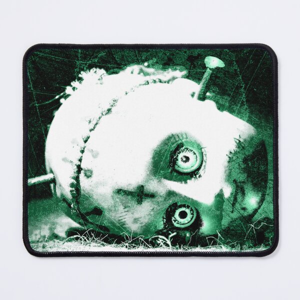 Item preview, Creepy Green Doll Head Nail Abandoned Horror Vignette designed and sold by Ghoul Enterprises.