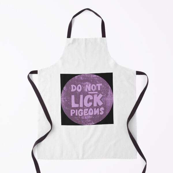 Item preview, Do Not Lick Pigeons version 3 designed and sold by SombreroDoodles.