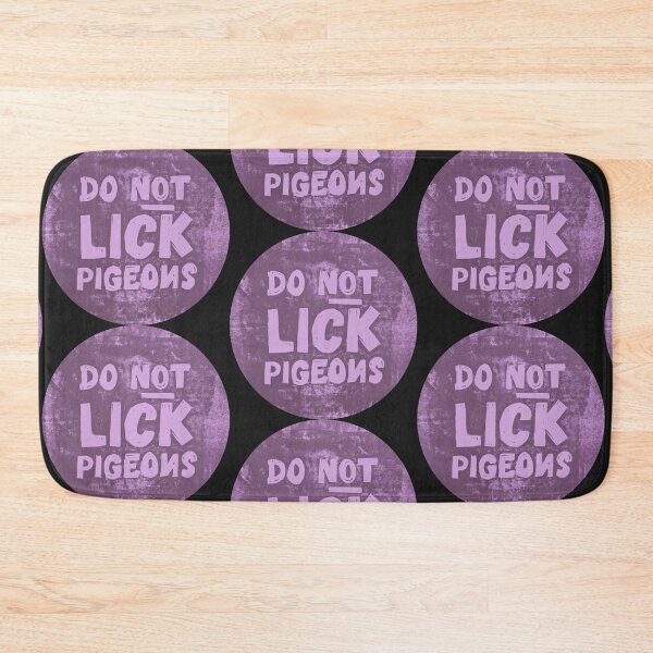 Item preview, Do Not Lick Pigeons version 3 designed and sold by SombreroDoodles.