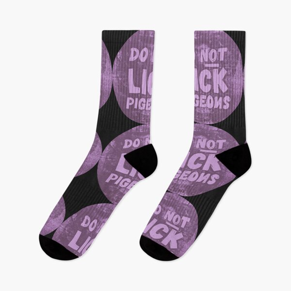 Item preview, Do Not Lick Pigeons version 3 designed and sold by SombreroDoodles.