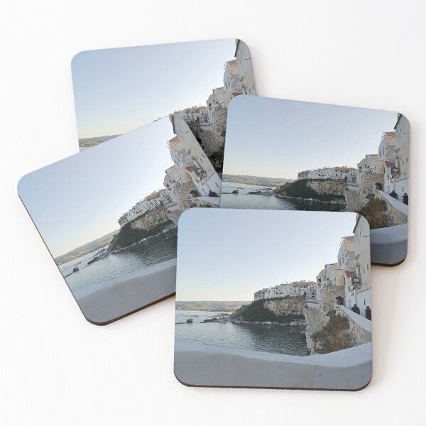Item preview, Pristine Vieste Old Town at Sunset - Historic Coastal Fortress, Puglia Italy designed and sold by EpicVistas.