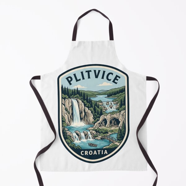 Item preview, Plitvice Lakes National Park Croatia Vintage Badge designed and sold by k3rstman1.