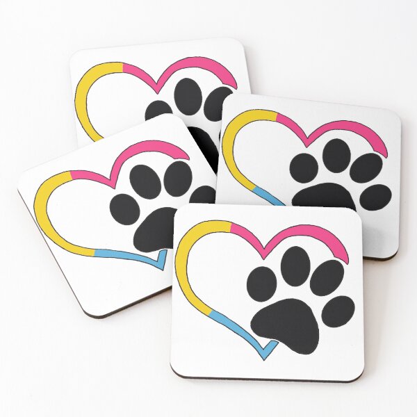 Item preview, pan heart paw designed and sold by the-imPAWium.