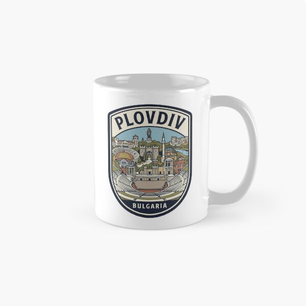 Item preview, Plovdiv Bulgaria Vintage Travel Emblem designed and sold by k3rstman1.