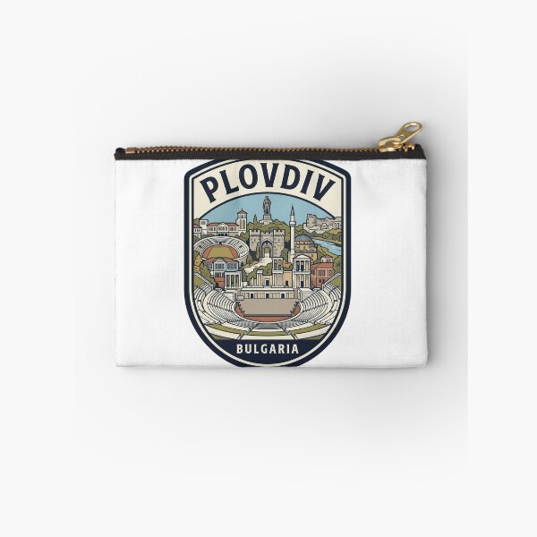 Item preview, Plovdiv Bulgaria Vintage Travel Emblem designed and sold by k3rstman1.